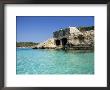 Stone Dwelling Overlooking Bay, Cala Mondrago, Majorca, Balearic Islands, Spain by Ruth Tomlinson Limited Edition Print