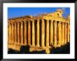 Exterior Of Temple Of Bacchus, Baalbek, Lebanon by Bethune Carmichael Limited Edition Print