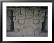 Detail Of A Stucco Frieze, Located On The Pyramid At Xunantunich by Stephen Alvarez Limited Edition Print