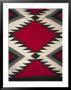 Colorful Hand-Woven Carpet, Oaxaca, Mexico by Judith Haden Limited Edition Print