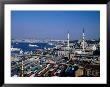 Yeni Cami (New Mosque) From Minaret Of Rustem Pasa Camii, Istanbul, Turkey by Izzet Keribar Limited Edition Pricing Art Print