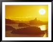 Sunset On Icebergs In The Bismark Strait, Petermann Island, Alaska, Usa by Hugh Rose Limited Edition Pricing Art Print