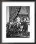 President Harry S. Truman Sitting In Chair Used By Formed President Franklin D. Roosevelt by Marie Hansen Limited Edition Print