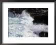Waves Crash Up Onto Cliff Edges At The Blow Hole On Oahu Island, Hawaii by Stacy Gold Limited Edition Print