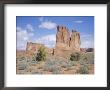 The Organ (Right) And The Tower Of Babel (Left), Arches National Park, Utah, Usa by Roy Rainford Limited Edition Print