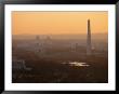 Hazy View Of The City With The Washington Monument In The Foreground by Sisse Brimberg Limited Edition Print