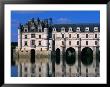 Chateau De Chenonceau Along Cher River, Tours, France by John Elk Iii Limited Edition Print