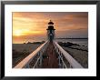 Brant Point Lighthouse, Nantucket Island, Massachusetts, Usa by Walter Bibikow Limited Edition Print