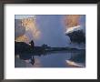 A Climber Hikes Among Crater Pools And Fumaroles by Peter Carsten Limited Edition Print