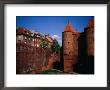 Brick Parapets And Walls Of Barbican, Medieval Fort, Warsaw, Poland by Pershouse Craig Limited Edition Print