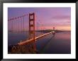 Golden Gate Bridge At Sunset, Ca by Kyle Krause Limited Edition Print