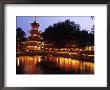 Chinese Tower At Tivoli, Copenhagen, Denmark by Holger Leue Limited Edition Pricing Art Print