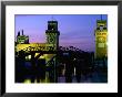 Entrance Towers Of Arsenale, Venice, Veneto, Italy by Roberto Gerometta Limited Edition Print