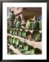 Pottery For Sale, Amazrou, Draa Valley, Morocco by Walter Bibikow Limited Edition Print