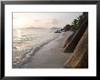 Coastline At Sunset, La Digue Island by Holger Leue Limited Edition Print