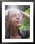 Woman In Outdoor Shower, Hotel Hana-Maui, Maui, Hawaii by Holger Leue Limited Edition Print