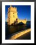Belem Tower On Tejo River, Lisbon, Portugal by Alain Evrard Limited Edition Print
