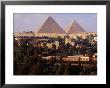 Pyramids Of Giza Over The Nile Valley, Giza, Egypt by Mason Florence Limited Edition Print