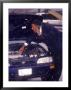 Businessman On Cell Phone Having Car Trouble by Chris Minerva Limited Edition Print