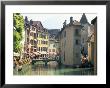 Footbridge Over The Thiou River, Annecy, Haute-Savoie, Rhone-Alpes, France by Ruth Tomlinson Limited Edition Print