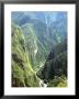 Granite Gorge Of Rio Urabamba, Seen From Approach To Inca Ruins, Machu Picchu, Peru, South America by Tony Waltham Limited Edition Print