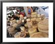 Pecorino Cheese In The Market, Santa Teresa Gallura, Sardinia, Italy by Michael Newton Limited Edition Print