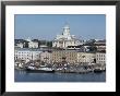 Harbour With Lutheran Cathedral Rising Behind, Helsinki, Finland, Scandinavia by Ken Gillham Limited Edition Print