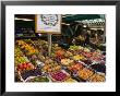 Fruit Stall At Viktualienmarkt, Munich, Bavaria, Germany by Yadid Levy Limited Edition Print