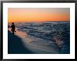 Woman Walking On The Beach Into The Sunset, Fl by Ken Glaser Limited Edition Print