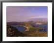 Scenic View Of A Crater-Type Lake In The Galapagos Islands by Ralph Lee Hopkins Limited Edition Pricing Art Print