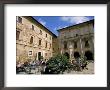 Cafe, Piazza Grande, Montepulciano, Tuscany, Italy by Jean Brooks Limited Edition Print