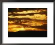 Clouds Are Colored Shades Of Orange By The Low Sun Over 70 Mile Butte by Raymond Gehman Limited Edition Print