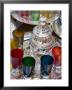 Moroccan Silver Teapot And Glasses, The Souq, Marrakech, Morocco by Gavin Hellier Limited Edition Print