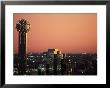 Reunion Tower And City Skyline At Dusk In Dallas, Texas by Richard Nowitz Limited Edition Print
