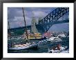 Boats In Sydney Harbour On Australia Day For Amatil Ferrython, Sydney, Australia by Manfred Gottschalk Limited Edition Print