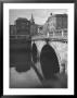 View Of The Liffey River And The Metal Bridge In Dublin by Hans Wild Limited Edition Print