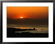 Sunset Over The Costa Del Sol And The Ancient Watchtower At Estepona, Malaga, Andalucia, Spain by David Tomlinson Limited Edition Print