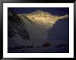 Sunkissed Advanced Basse Camp On Southside Of Everest, Nepal by Michael Brown Limited Edition Print