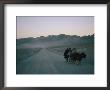 Tibetan Travelers On Their Way From Shigatse To Latze by Maria Stenzel Limited Edition Print