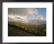 Clouds And Rainbow Over Thoroughfare And Southeast Arm Of Yellowstone Lake by Tom Murphy Limited Edition Print