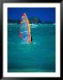 Windsurfer On The Shores Of Kailua Beach, Kailua, U.S.A. by Ann Cecil Limited Edition Print