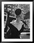 Jeweled Stay Put Cocktail Hat At Reckless Angle by Nina Leen Limited Edition Print
