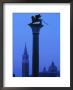 Winged Lion Column, St. Mark's Sq, Vencie, Italy by Walter Bibikow Limited Edition Print