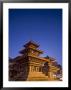 Orion In Sky At Dawn Above Pagoda Temple, Unesco World Heritage Site, Nepal by Don Smith Limited Edition Print