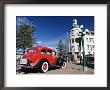 Old Red Car Advertising Tours In The Art Deco City, Napier, New Zealand by Don Smith Limited Edition Print