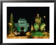 18Th Century Cibeles Fountain At Night, Madrid, Spain by Bill Wassman Limited Edition Print