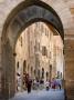 Street Scene, San Gimignano, Italy by Robert Eighmie Limited Edition Print