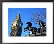 Boadicea (Boudicca) And Big Ben, London, England, United Kingdom by Ethel Davies Limited Edition Print