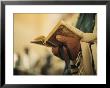 Man Holding A Prayer Book And Tefillin During A Synagogue Service, Israel by Ted Spiegel Limited Edition Print