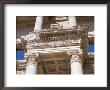 Detail Of Reconstructed Library, Ephesus, Anatolia, Turkey by R H Productions Limited Edition Print